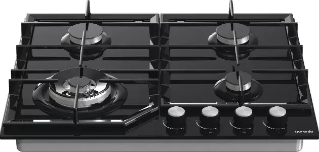 Gorenje GTW641KB gāzes plīts virsma Photo 5
