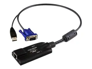 KVM Adapter Cable ATEN USB - VGA to Cat5e/6 CPU Module PS/2