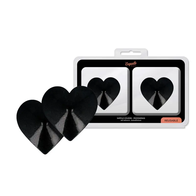 Krūšu uzlikas COQUETTE D-230194 — melnas