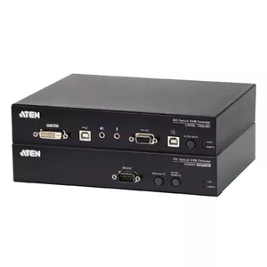 KVM slēdzis ATEN CE680 melns rack montāžai