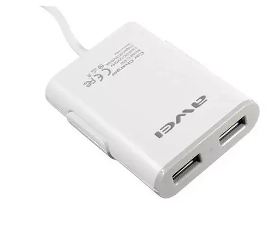 Awei C-400 auto adapteris 4x USB 9,6A Photo 3