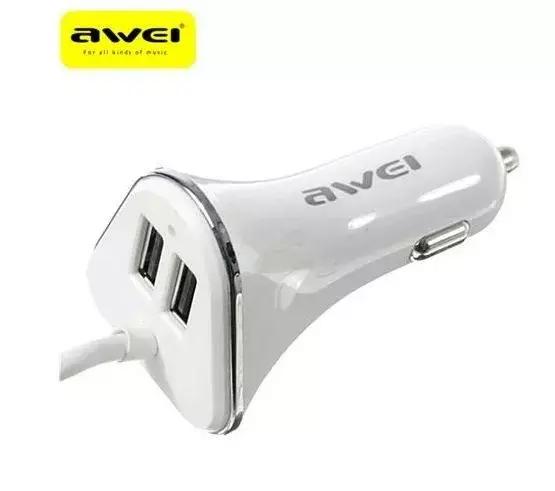 Awei C-400 auto adapteris 4x USB 9,6A Photo 6