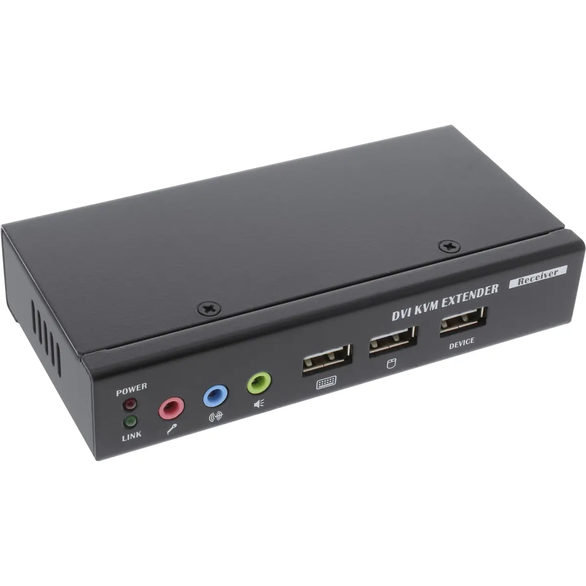 InLine DVI USB KVM Extender по кабелю TP с аудио 50м Photo 2