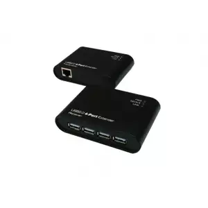 EXSYS EX-1445 network extender Network transmitter & receiver Black