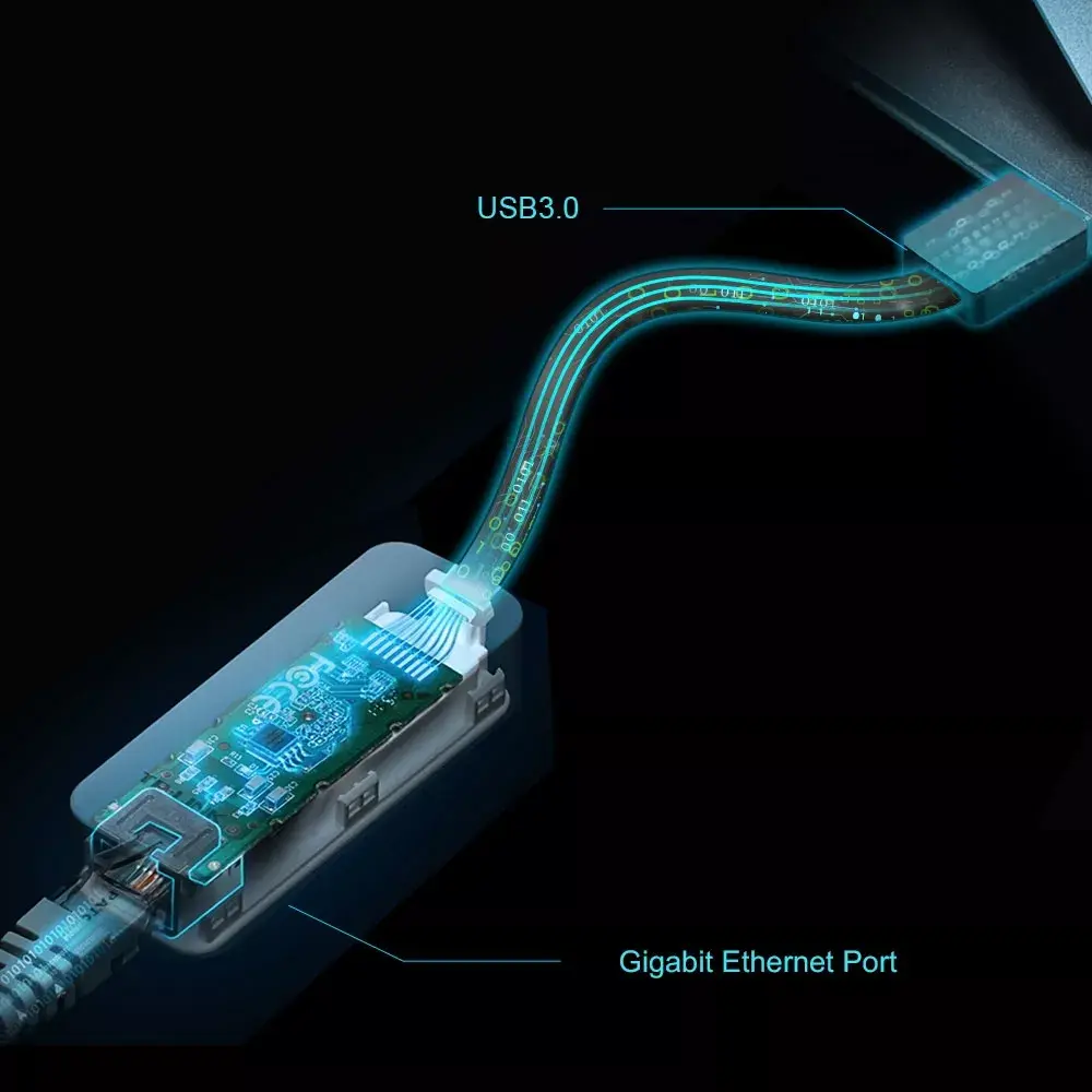 USB 3.0 uz Gigabit Ethernet adapteris UE306 Photo 7
