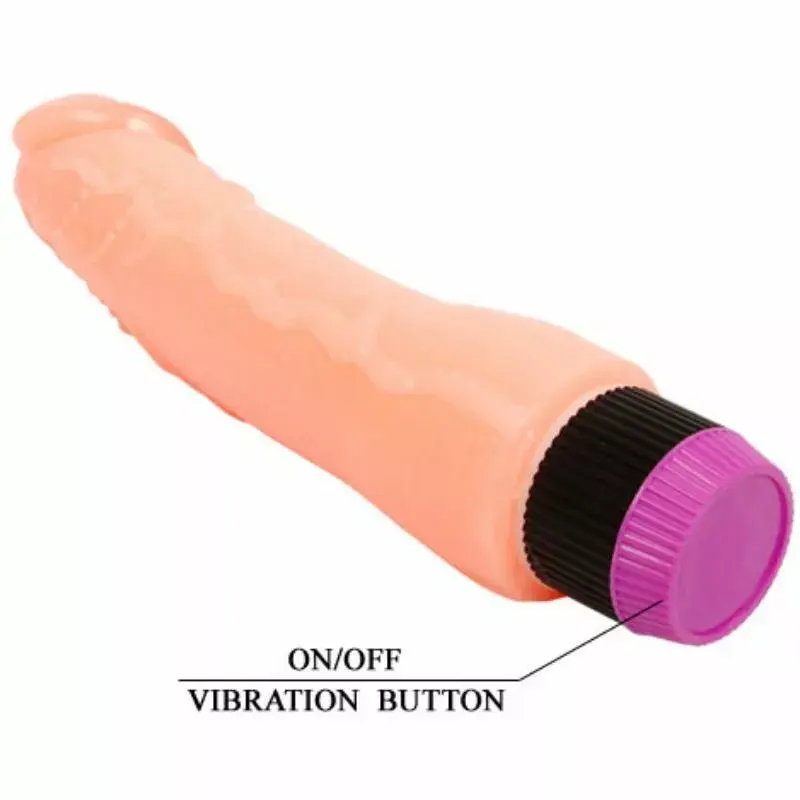Vibrators BAILE Natural Flexible Realistic 24 cm Photo 6