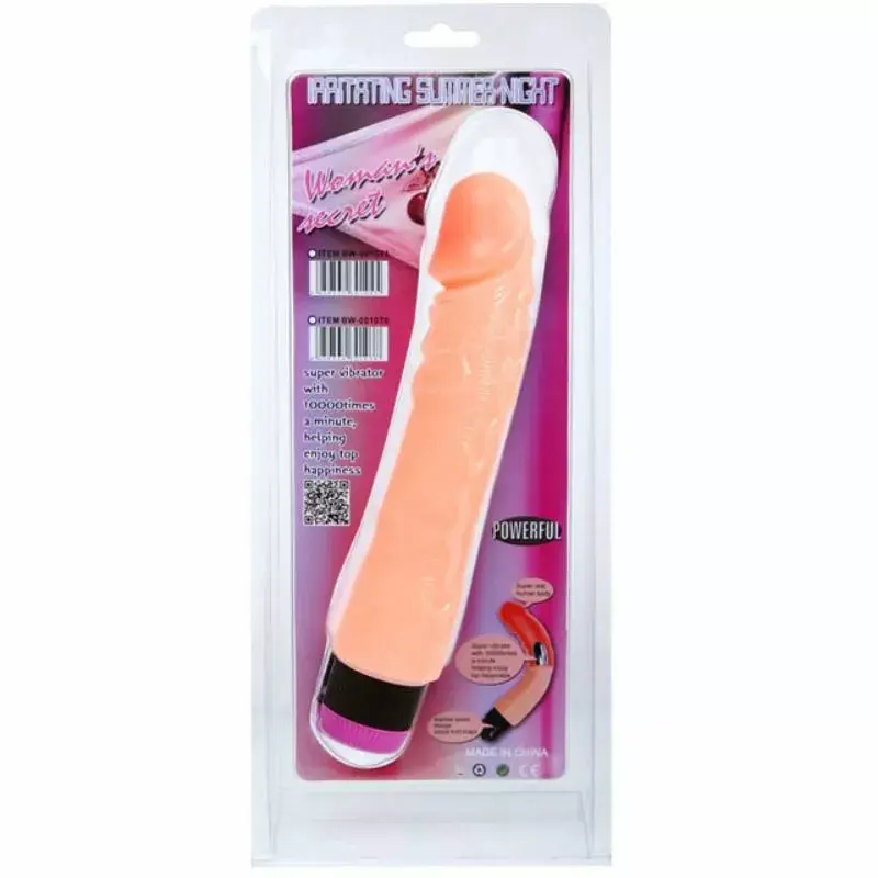 Vibrators BAILE Natural Flexible Realistic 24 cm Photo 7