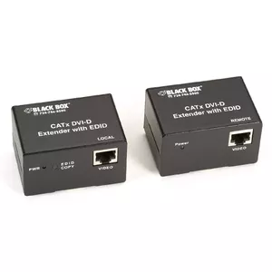 AV передатчик и приемник Black Box ACS2001A-R3, 1920 x 1200, Cat5/5e/6, 5V 1A, 52×67×38 мм