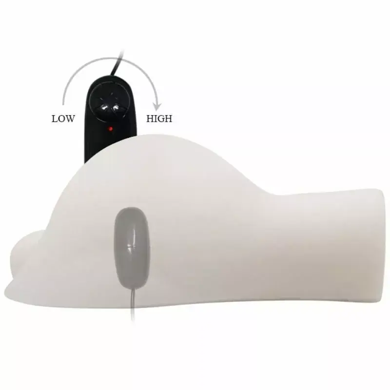 Masturbator BAILE Silicone Black with Vibrator Photo 8