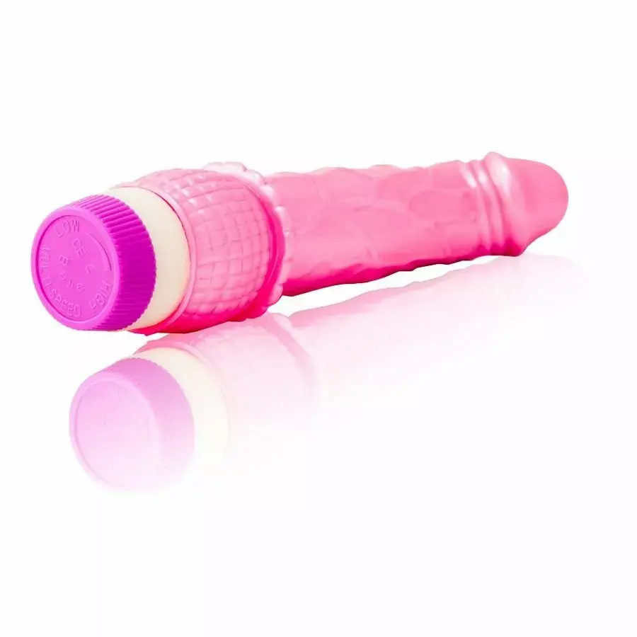 Вибратор BAILE Silicone Pink — 23 см Photo 3