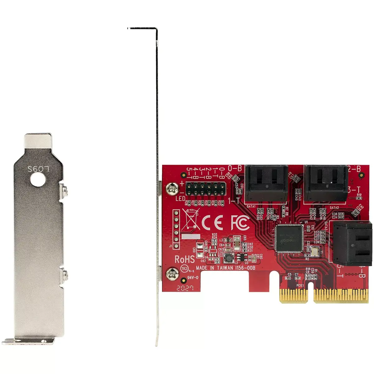 SATA PCIe карта StarTech.com 6 портов PCIe SATA расширительная карта Photo 2