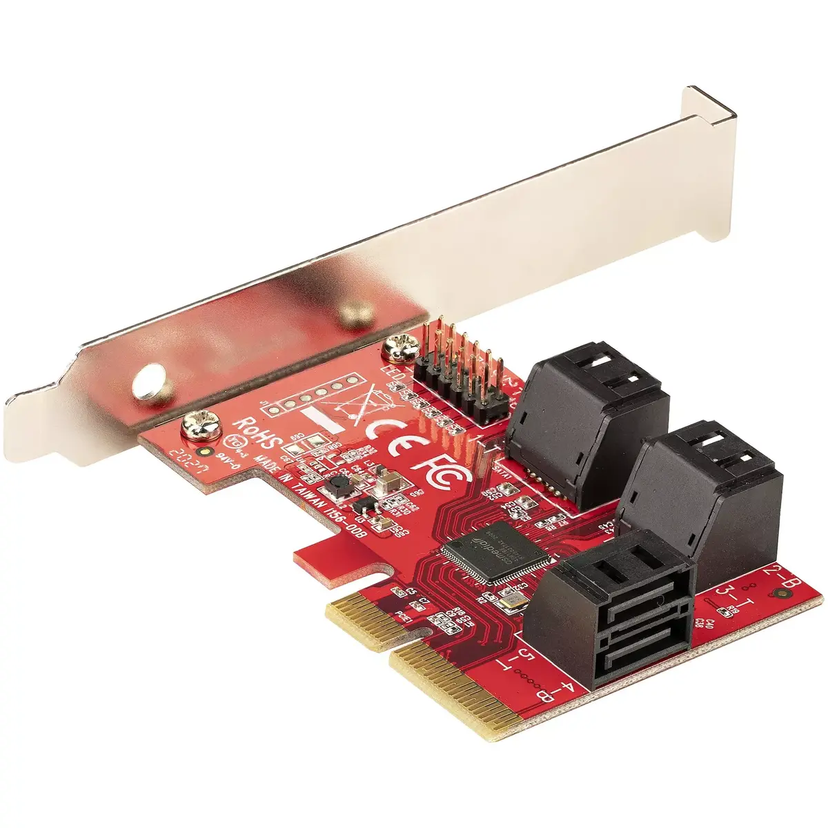 SATA PCIe карта StarTech.com 6 портов PCIe SATA расширительная карта Photo 3
