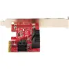 SATA PCIe карта StarTech.com 6 портов PCIe SATA расширительная карта Photo 5