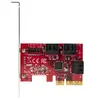 SATA PCIe карта StarTech.com 6 портов PCIe SATA расширительная карта Photo 7