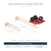 SATA PCIe карта StarTech.com 6 портов PCIe SATA расширительная карта Photo 11