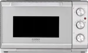 Electric compact oven Caso TO 20 SilverStyle — 20 L, Manual controls, Easy Clean, H 27 cm W 45 cm