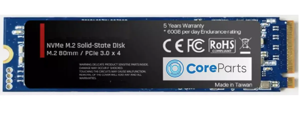 Iekšējais cietvielu diskdzinis CoreParts CPSSD-M.2NVMEHE-2TB