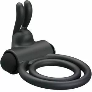 Penis Attachment Pretty Love OSMOND SILICONE VIBRATOR RING D-219979