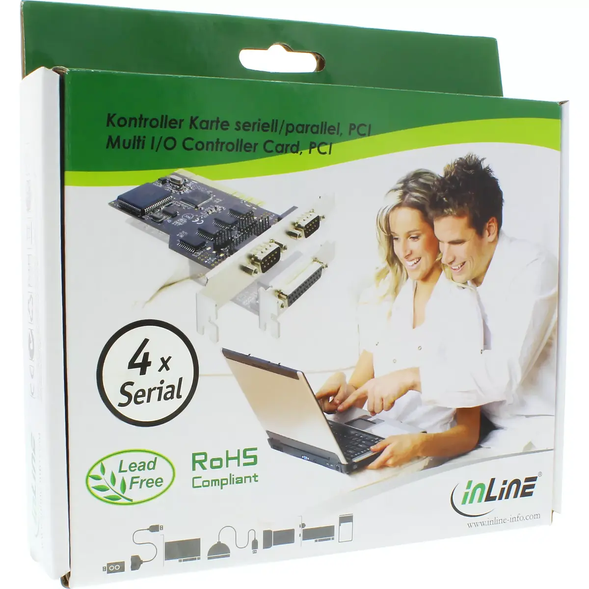 InLine PCI Multi I/O Controller Card 66639I Photo 2