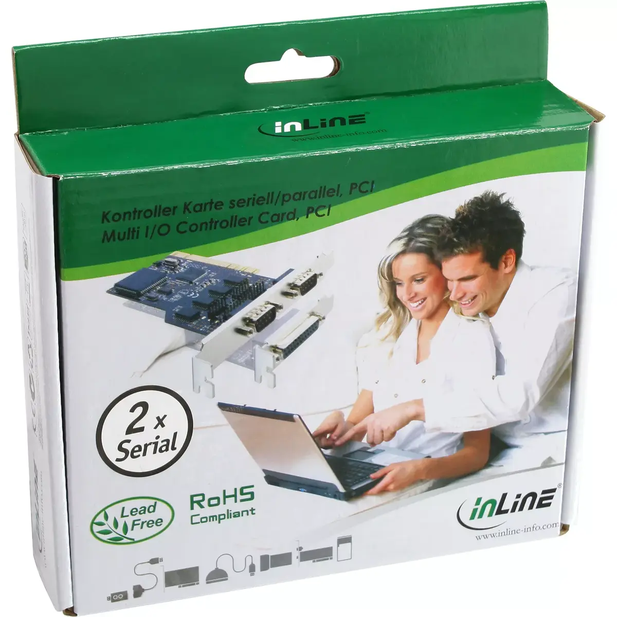 InLine PCI Multi I/O Controller Card 66636I Photo 2