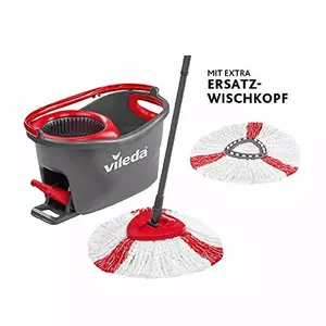 Floor mop VILEDA Turbo BOX with refill microfibre 2 in 1 model 158572