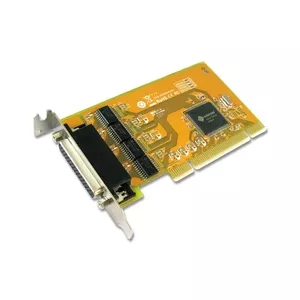 Internal Serial Interface Card Sunix SER5056AL — PCI, Low-profile, Serial outputs, Orange
