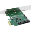 InLine interfeisa karte 2 porta SATA 6Gb/s x1 PCIe 2.0 Photo 2