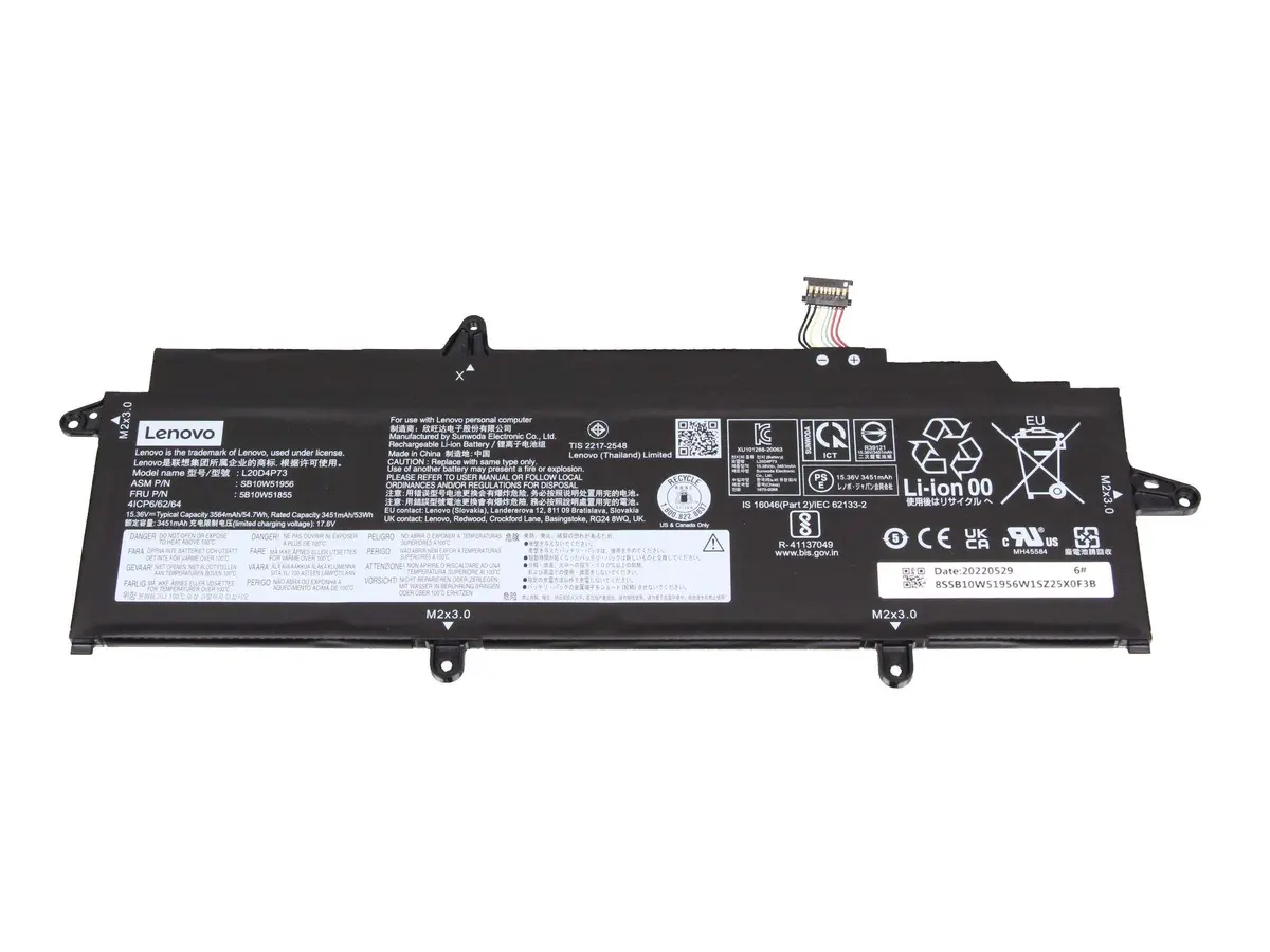 Iekšējā baterija Lenovo 5B10W51817 54.7Wh