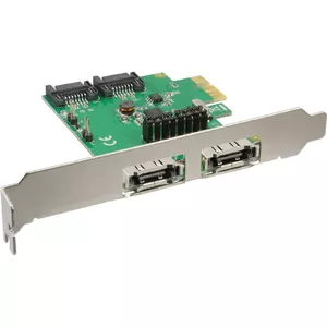 InLine 76696B interfeisa karte/adapteris Iekšējs PCIe, SATA