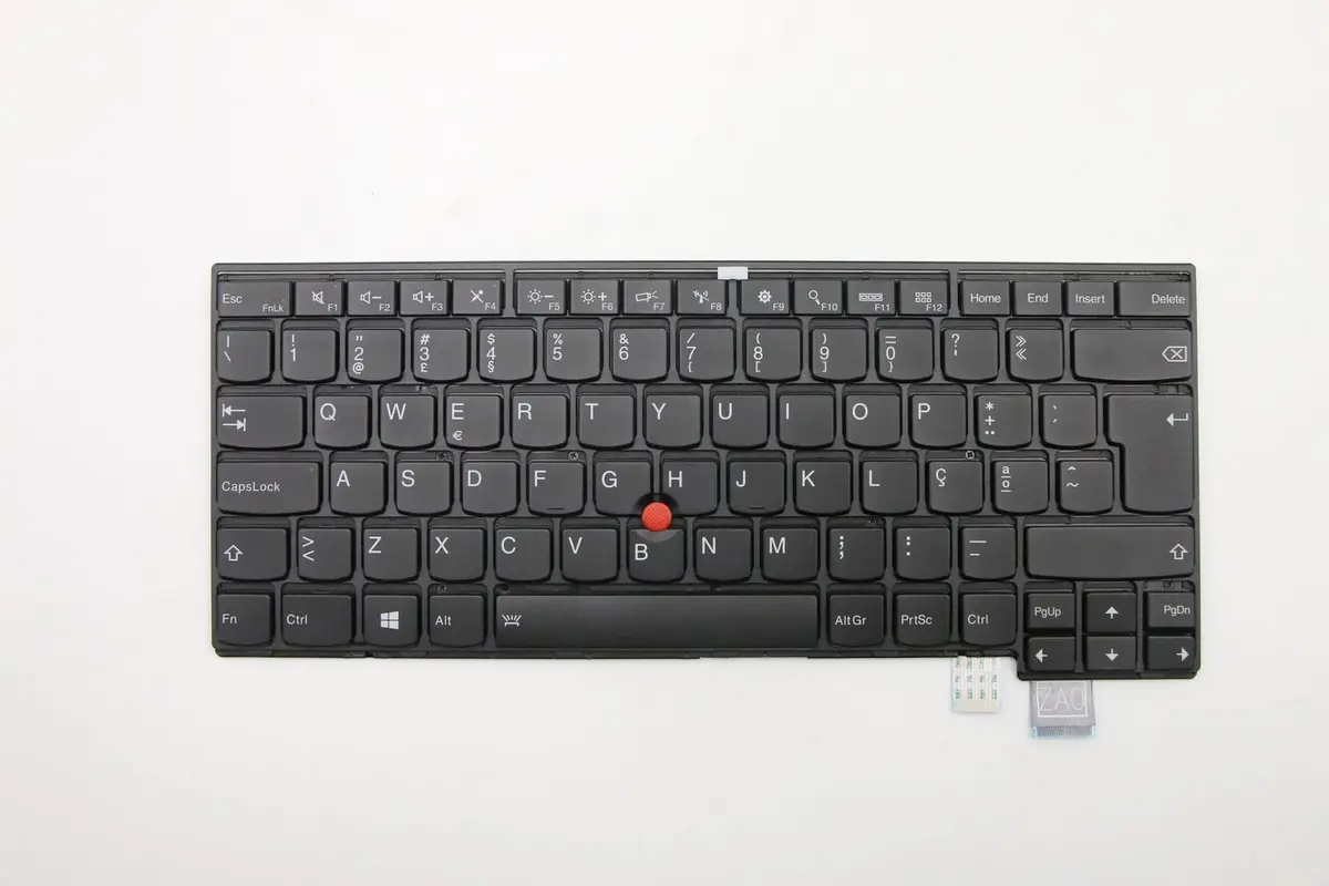 Klaviatūra portatīvajam datoram Lenovo 01YT164, portugāļu