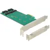 Adapteris DeLOCK 2x 67-pin M.2 key B - 2x SATA 7-pin Photo 3