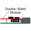 Adapteris DeLOCK 2x 67-pin M.2 key B - 2x SATA 7-pin Photo 5