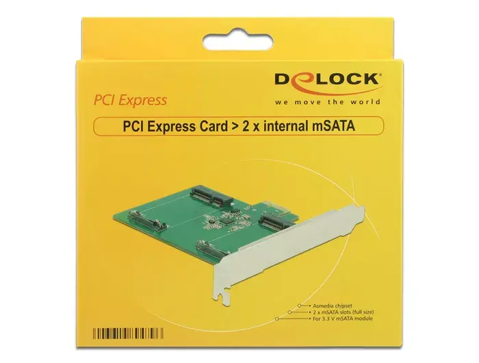 Iekšējais mSATA adapteris DeLOCK 89479 Photo 2