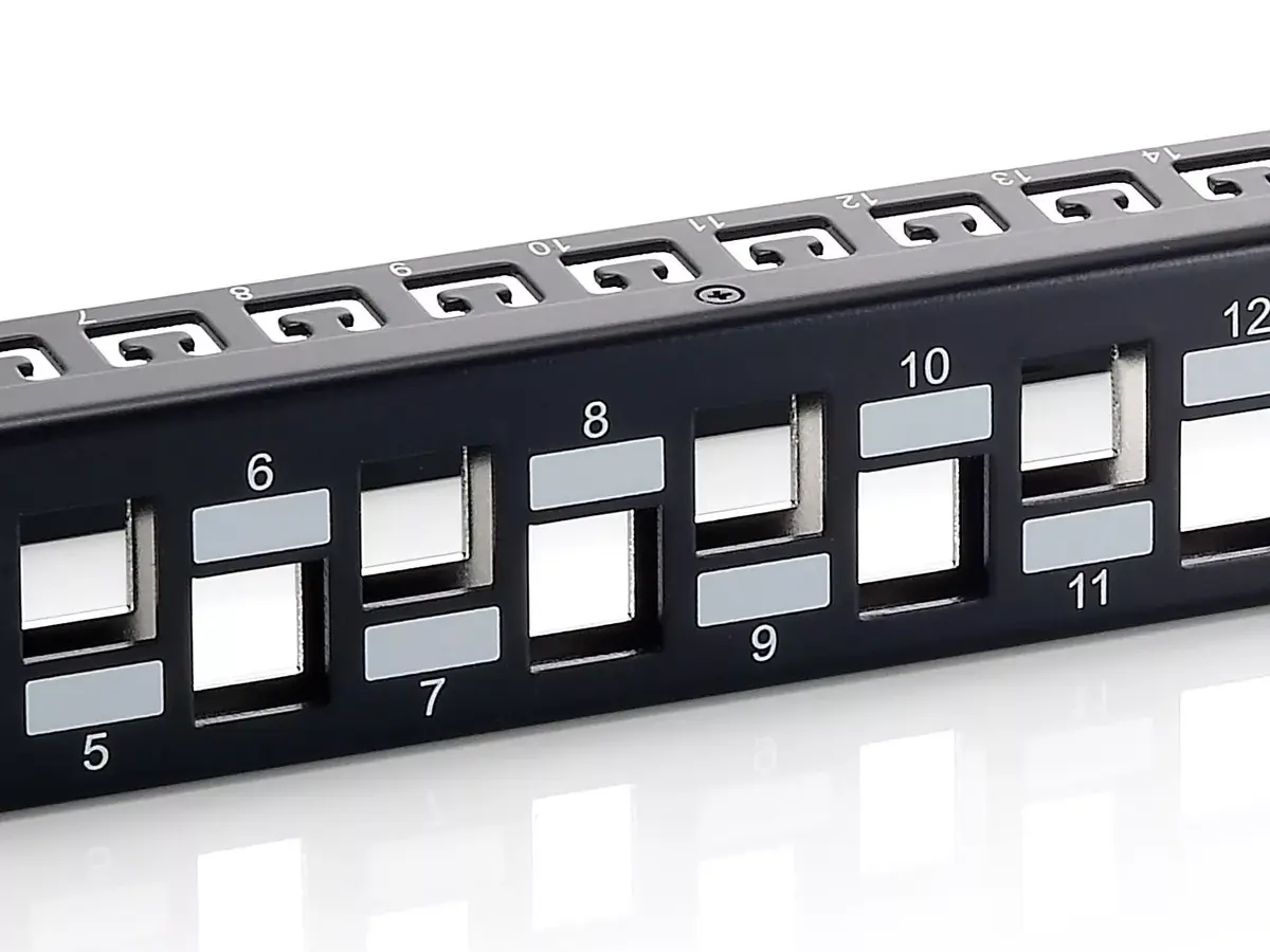 Pārejas panelis Equip 24-Port Keystone Cat.6A Shielded Photo 3
