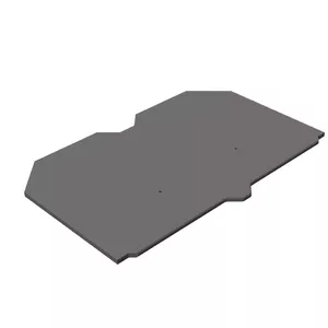 Rack shelf Zebra CS-CAB-SHV, grey, compatible with Zebra racks, 1 pc