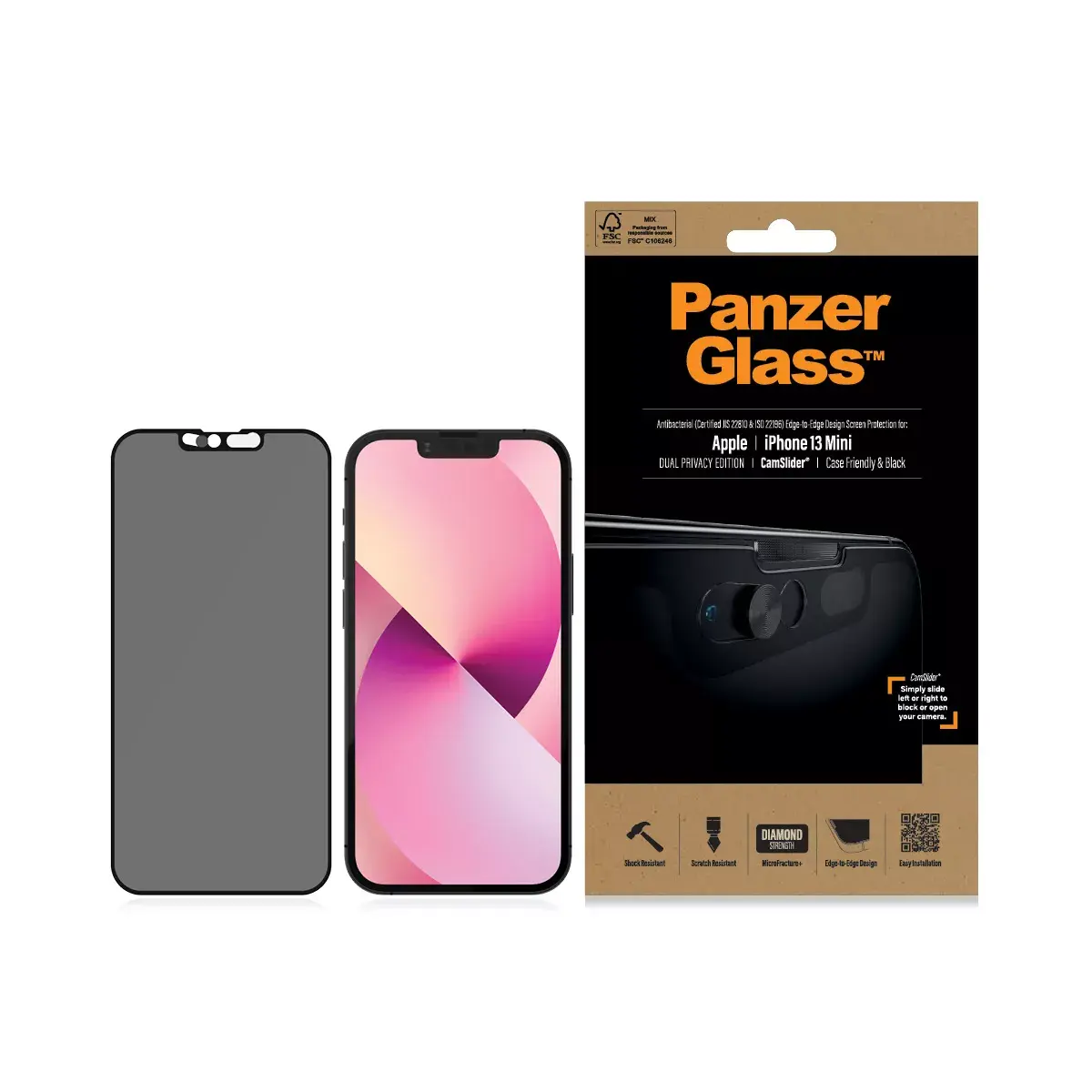 PanzerGlass CamSlider Privacy priekš iPhone 13 Mini Photo 3