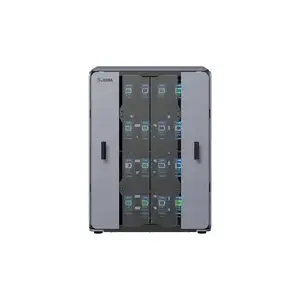 Flat packed cabinet Zebra CS-CAB-2-FLTPK-BEMEA small size — compact modular storage cabinet