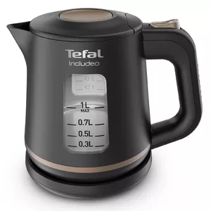 Tefal Includeo KI5338 elektriskās tējkanna 1 L 2400 W Melns