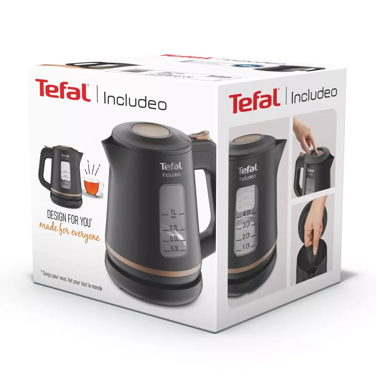 Elektriskā tējkanna Tefal 1 L 2400 W KI5338 Photo 13