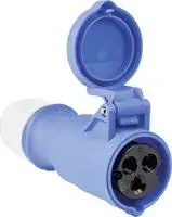 CEE savienotājs AS Schwabe 60592 16 A 230 V, industriālais strāvas savienotājs