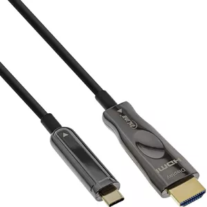 USB Display AOC Cable InLine 64225A USB-C male to HDMI male 25m