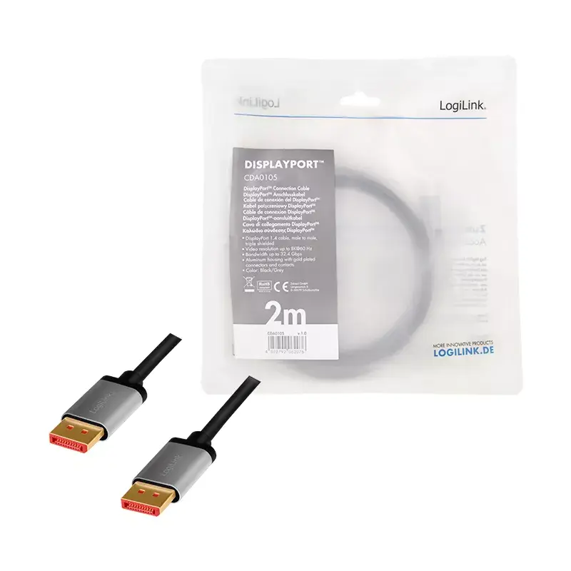 DisplayPort kabelis LogiLink CDA0105 Photo 4