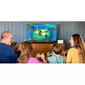Gather around a big screen and enjoy gaming with a crowd.