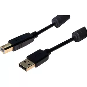 CUC Exertis Connect 532431 USB cable 2 m USB 2.0 USB A USB B Black