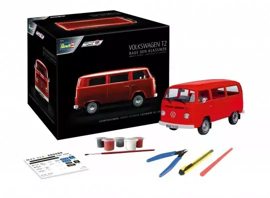 REVELL VW T2 autobusa modelis komplekts 1:24 Photo 2