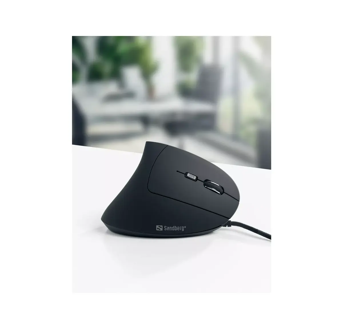 Проводная мышь Sandberg Wired Vertical Mouse Photo 7