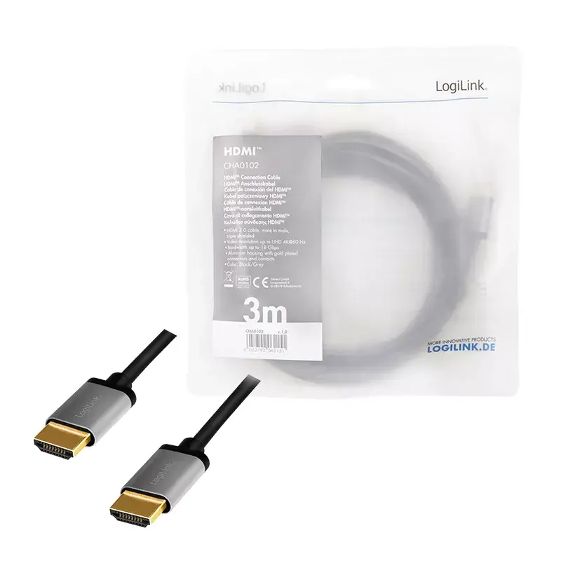 HDMI kabelis LogiLink CHA0102 Photo 4