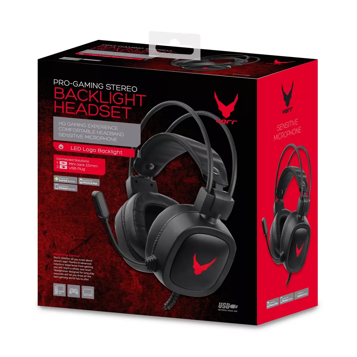 Headset Varr Gaming USB Headphones Photo 2