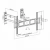 Sienas TV stiprinājums ART AR-85 32–70" Photo 10