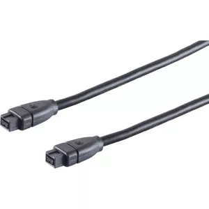 FireWire IEEE 1394b cable 9-pin to 9-pin, 5.0 m, black — Divers CO 77305